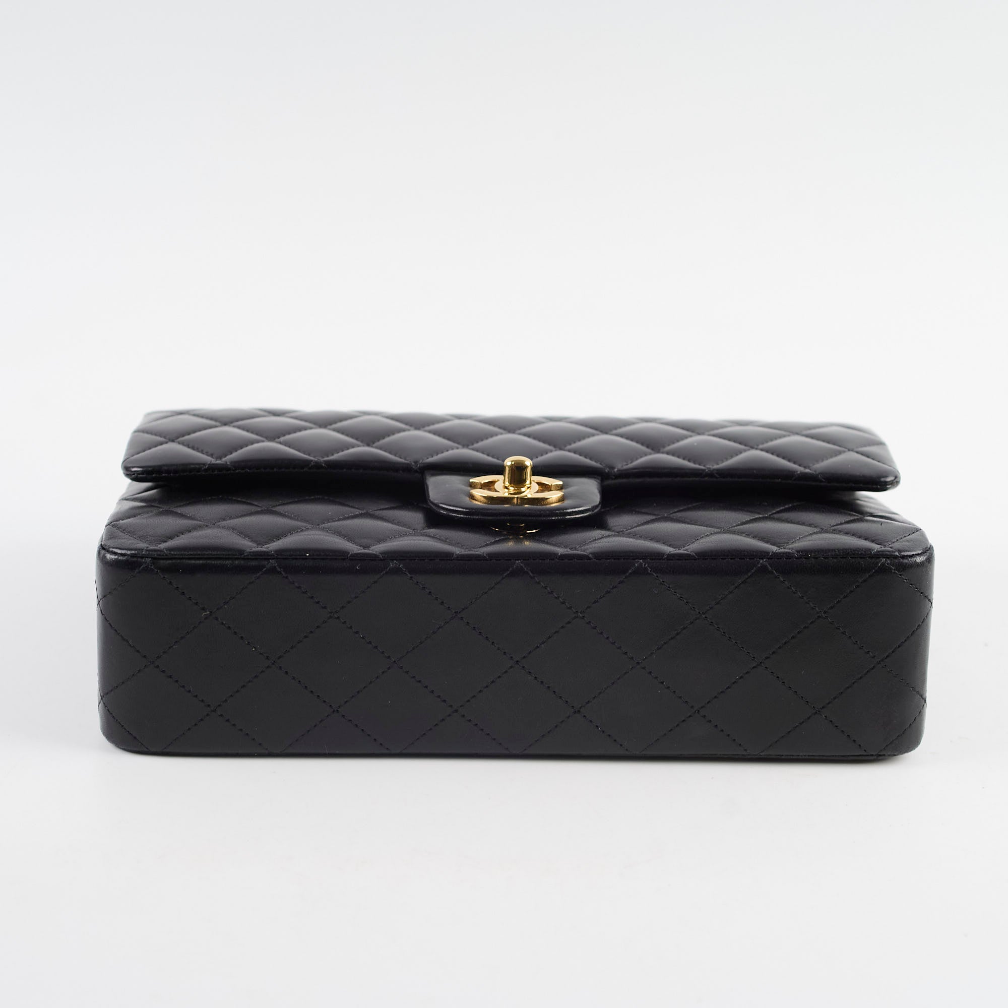 Chanel Medium/Large Double Classic Flap Bag in Black - Luxury Designer Handbag for Women, Perfect for Work, Evening Events & Everyday Use