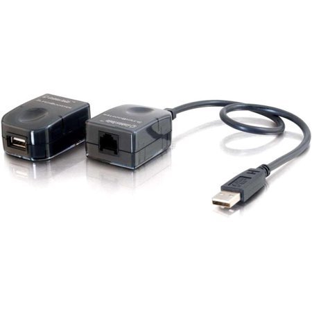 C2G 29341 Super Booster USB Extender - High-Speed USB 2.0 Active Extension Cable (32.8ft/10m) for PC, Laptop, Printer & Gaming Setup - Extend USB Signal Without Data Loss