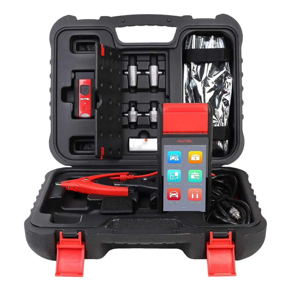 Autel MaxiBAS BT608 Professional Car Battery & Electrical System Tester Kit with Touchscreen Display - Diagnose Battery Health, Alternator, Starter for Cars, Trucks, SUVs - Perfect for Mechanics & DIY Auto Repair