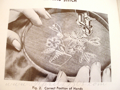 Vintage Singer Darning & Embroidery Attachment Boxed Set - Original Sewing Machine Accessories for Mending Clothes & Creative Embroidery Projects