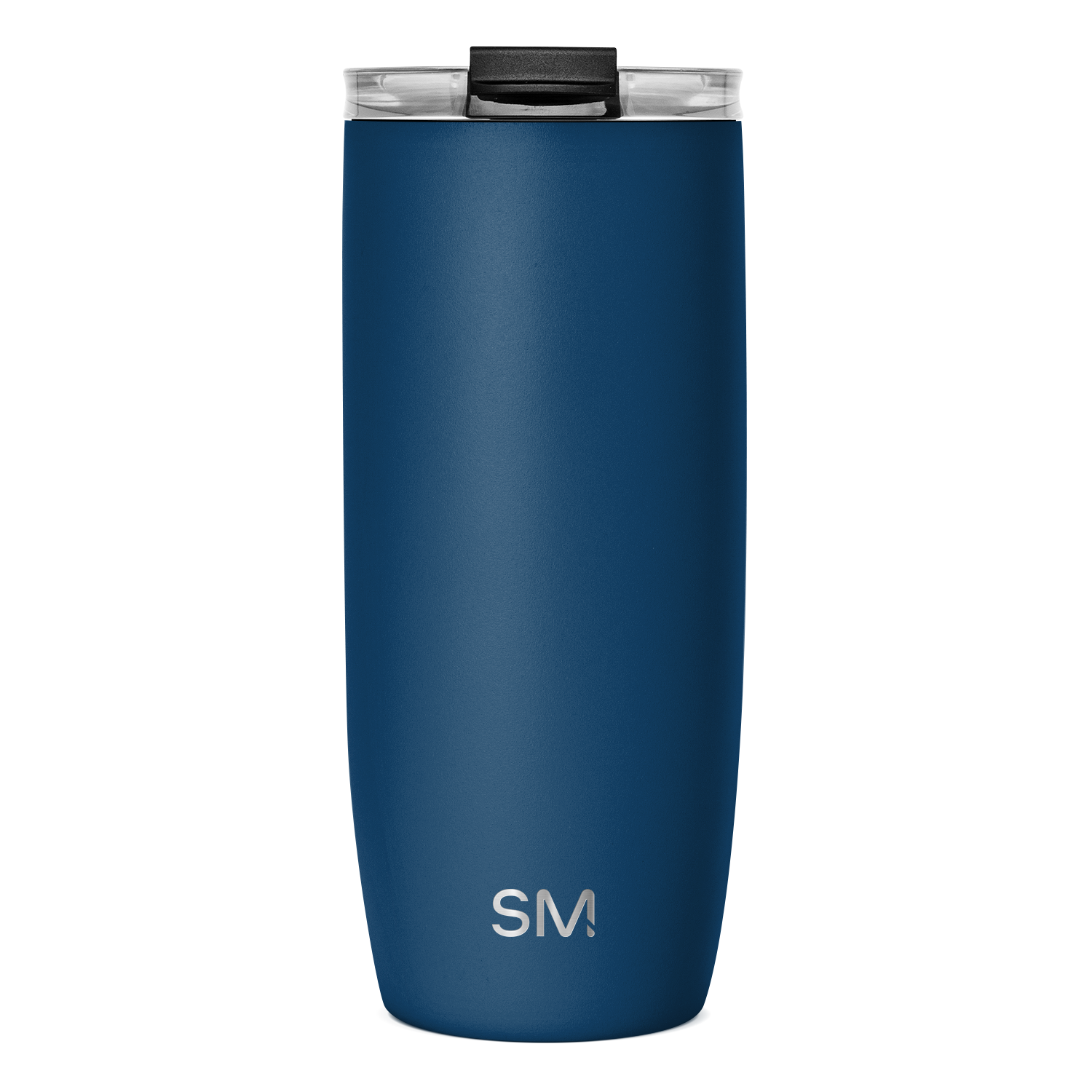 Voyager 20oz Insulated Tumbler with Clear Flip Lid & Straw - Leakproof Stainless Steel Travel Mug for Hot & Cold Drinks - Perfect for Office, Gym, Hiking & Outdoor Activities