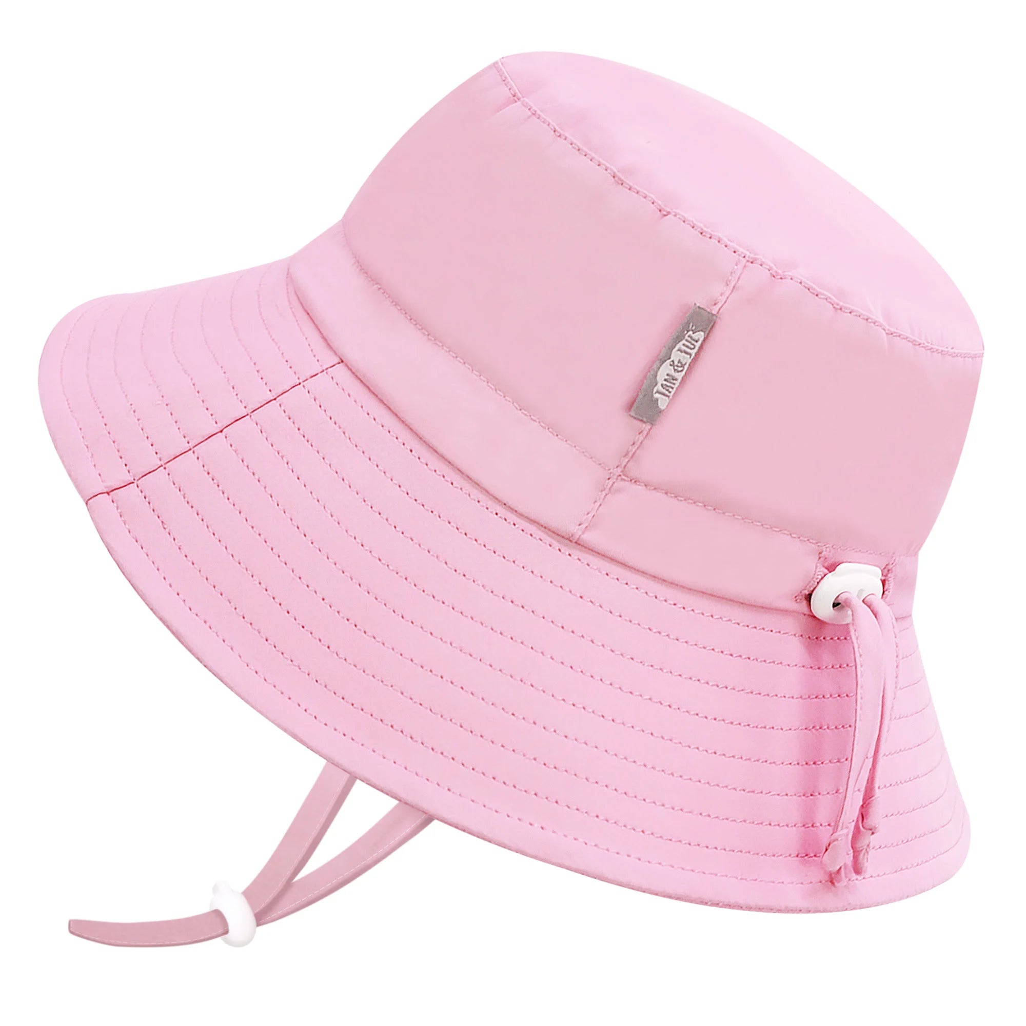 Jan & Jul Pink Sorbet Aqua Dry Bucket Hat for Women & Girls - UPF 50+ Sun Protection, Quick-Dry, Lightweight Summer Beach Hat for Outdoor, Swimming, and Travel