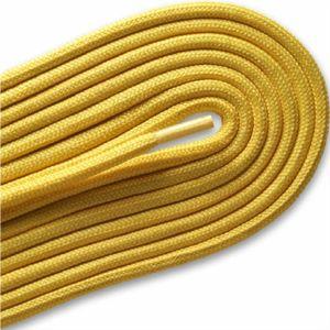 Fashion Casual Athletic Round 3/16 Gold Shoelaces (144 Yards) - Perfect for Sneakers, Running Shoes & Casual Footwear