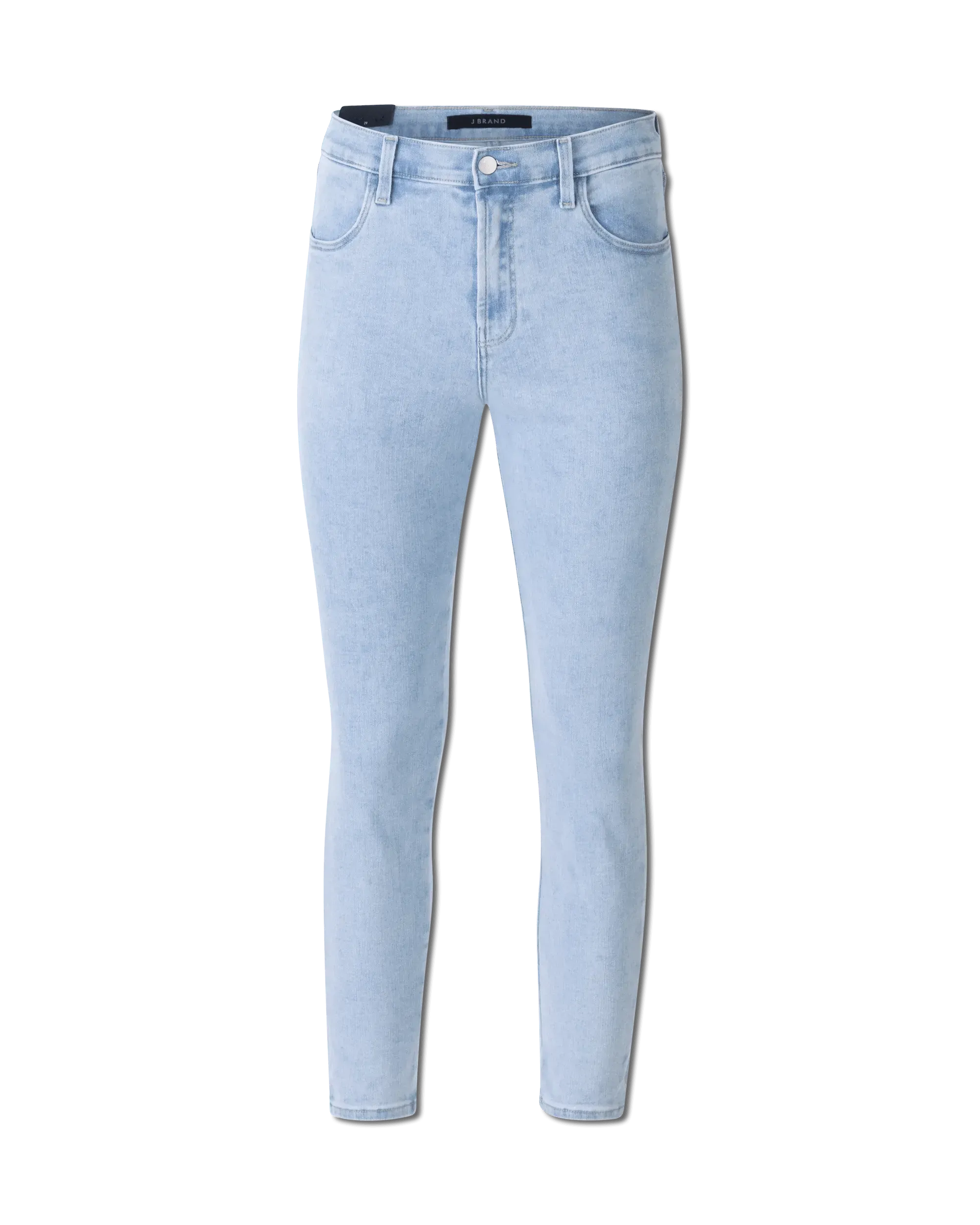 Alana High Rise Cropped Skinny Jeans for Women - Stretch Denim Pants, Slim Fit Ankle Length, Comfortable & Trendy (Black, Size 6) - Perfect for Casual Outfits, Date Nights & Office Wear