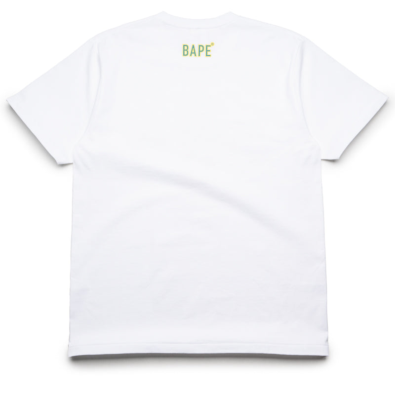 BAPE Soldier ATS T-Shirt - White | Men's Streetwear Fashion Tee for Casual Wear & Urban Style