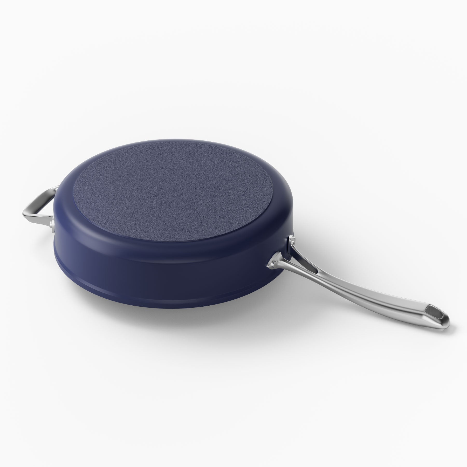 Ciarra Beyond 4.4QT Nonstick Saute Pan with Lid - Midnight Dream Color, Induction Compatible Cookware for Frying, Searing & Simmering | Perfect for Home Kitchen, Restaurant & Camping Cooking