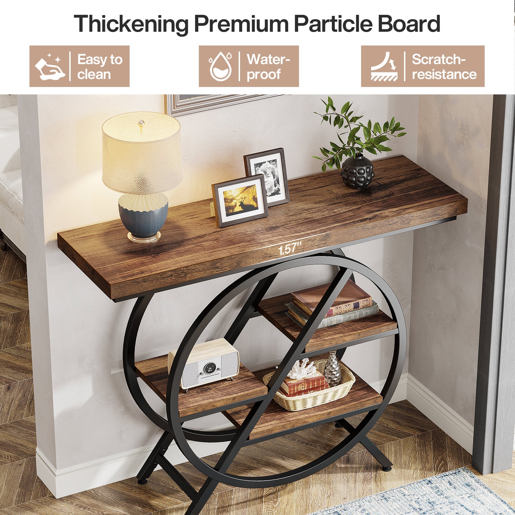 4 Tier Console Table - 39.4