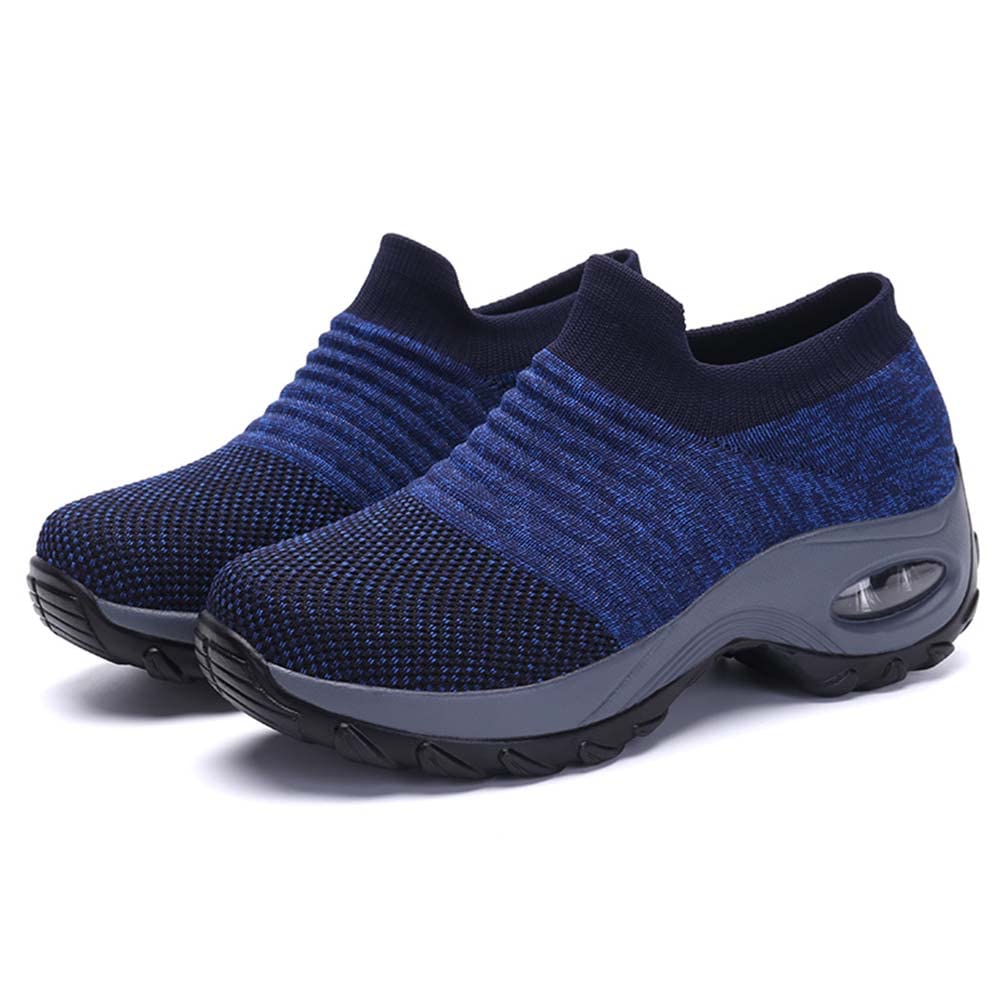 Women's Cenim Walking Shoes - Breathable Mesh Sock Sneakers with Air Cushion for Comfort - Perfect for Nursing, Work & Casual Wear | Lightweight Athletic Shoes for All-Day Wear