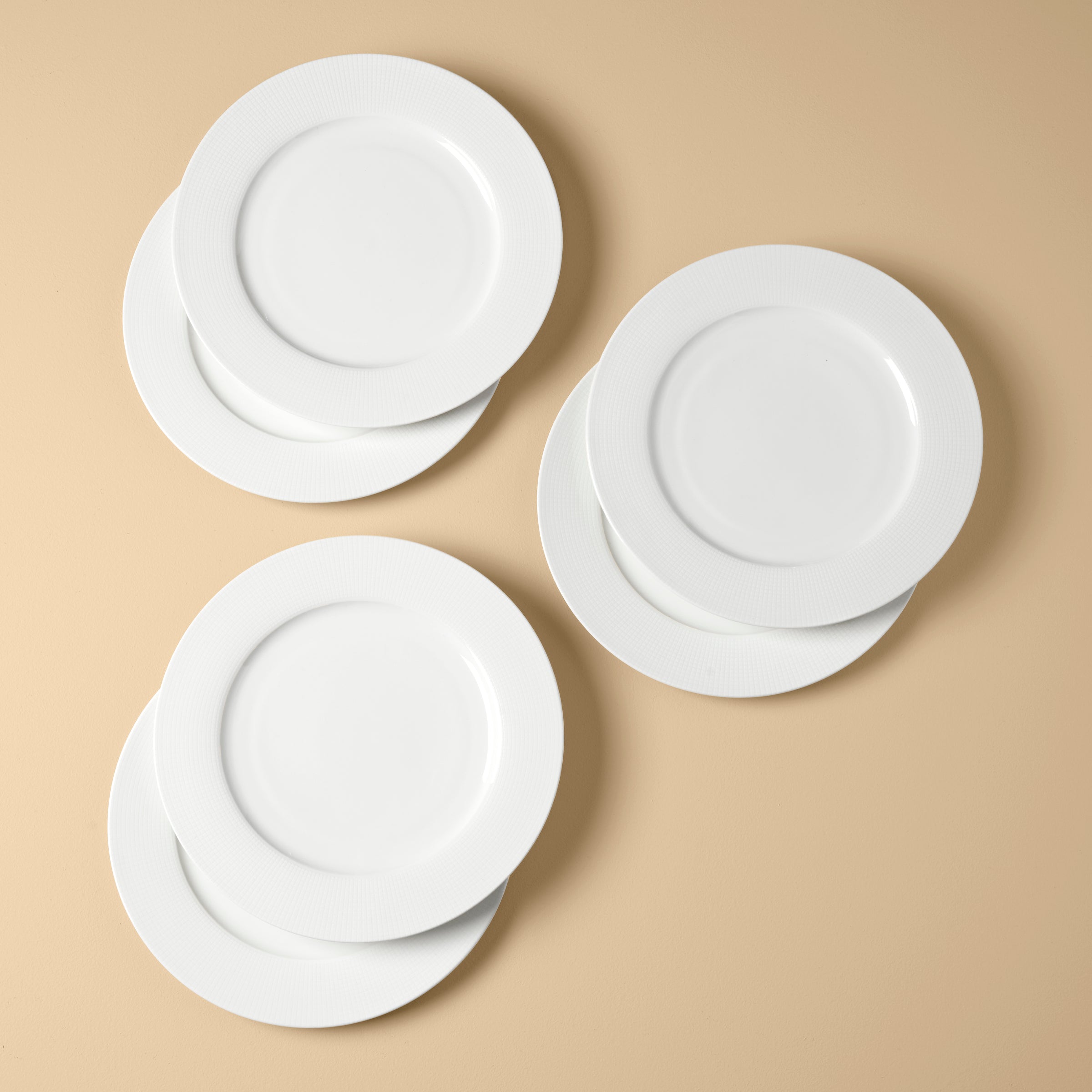 Premium Tuscany Classics Porcelain Dinner Plates Set of 6 - Elegant Italian-Inspired Tableware for Fine Dining & Entertaining - Perfect for Weddings, Holidays & Special Occasions