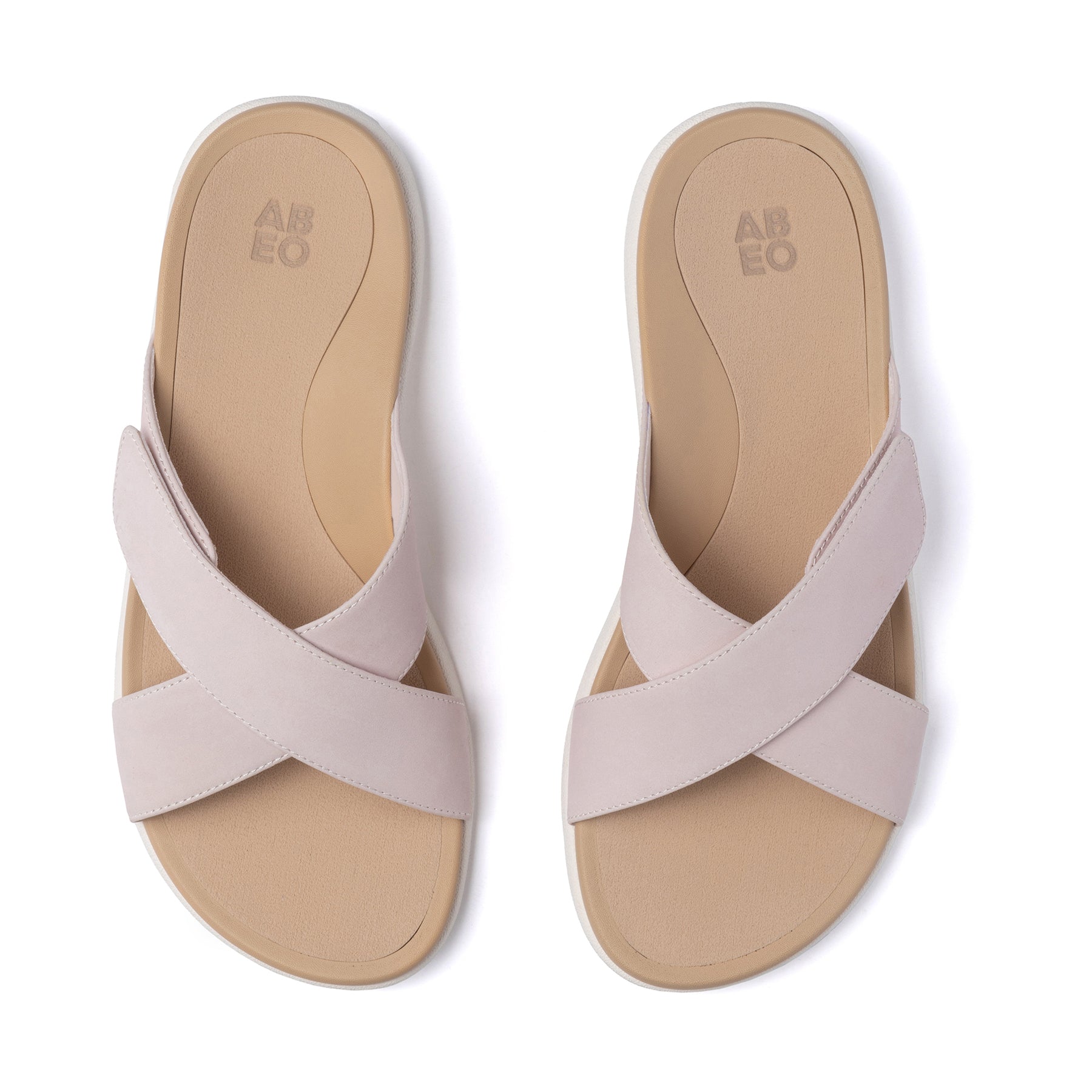 Abeo Laguna Women's Comfort Slide Sandals in Pink - Perfect for Beach, Pool, and Casual Summer Wear