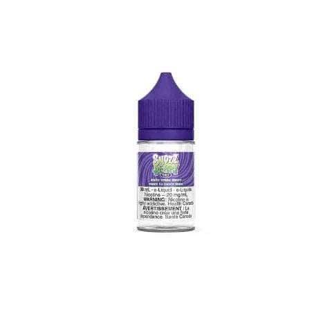 White Grape Snozz Salt Nic E-Liquid - Snozzberry Flavored Nicotine Salt Vape Juice 30mL (Manitoba) - Perfect for Pod Systems and Discreet Vaping