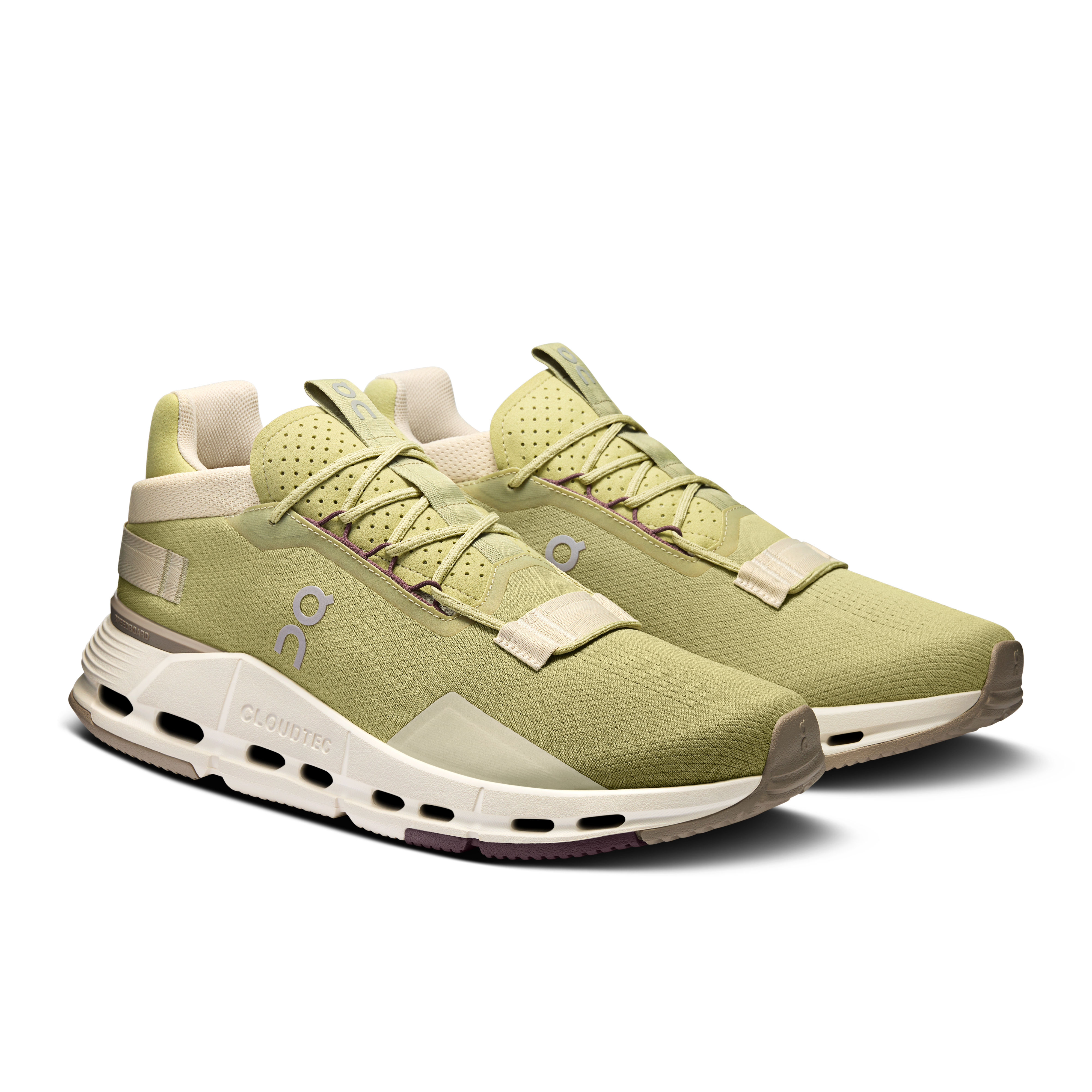On Running Men's Cloudnova 2 Running Shoes - Lightweight & Breathable for Jogging, Gym Workouts & Daily Wear in Caper/Desert Color