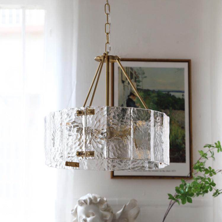 Calvert Chandelier - Elegant Crystal Ceiling Light Fixture for Dining Room, Living Room & Bedroom | Perfect for Home Decor & Wedding Venues