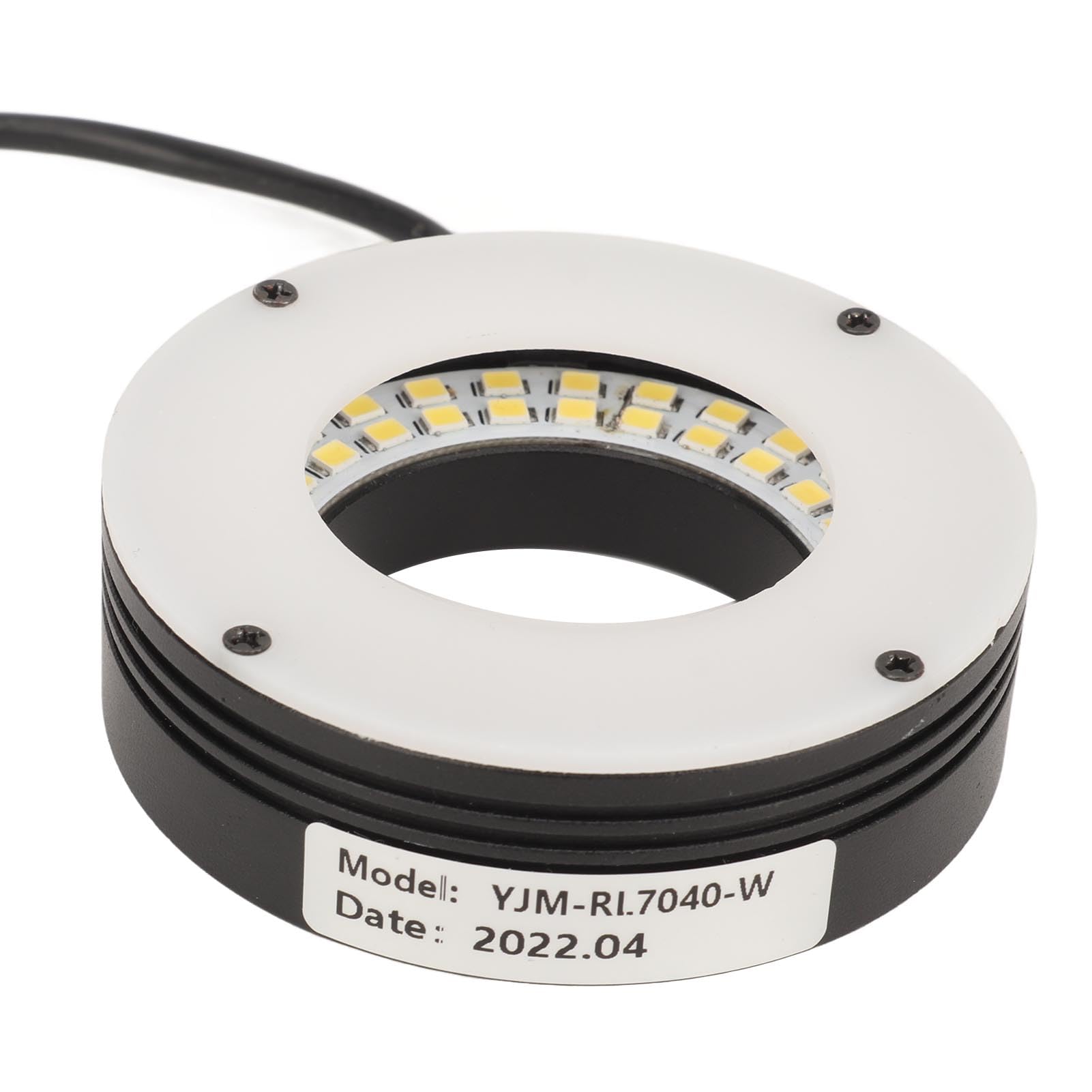 LED Ring Light for Stereo Microscopes - Bright & Focused Illuminator with 0° Angle - Perfect for Small Lathes, Jewelry Making & PCB Inspection