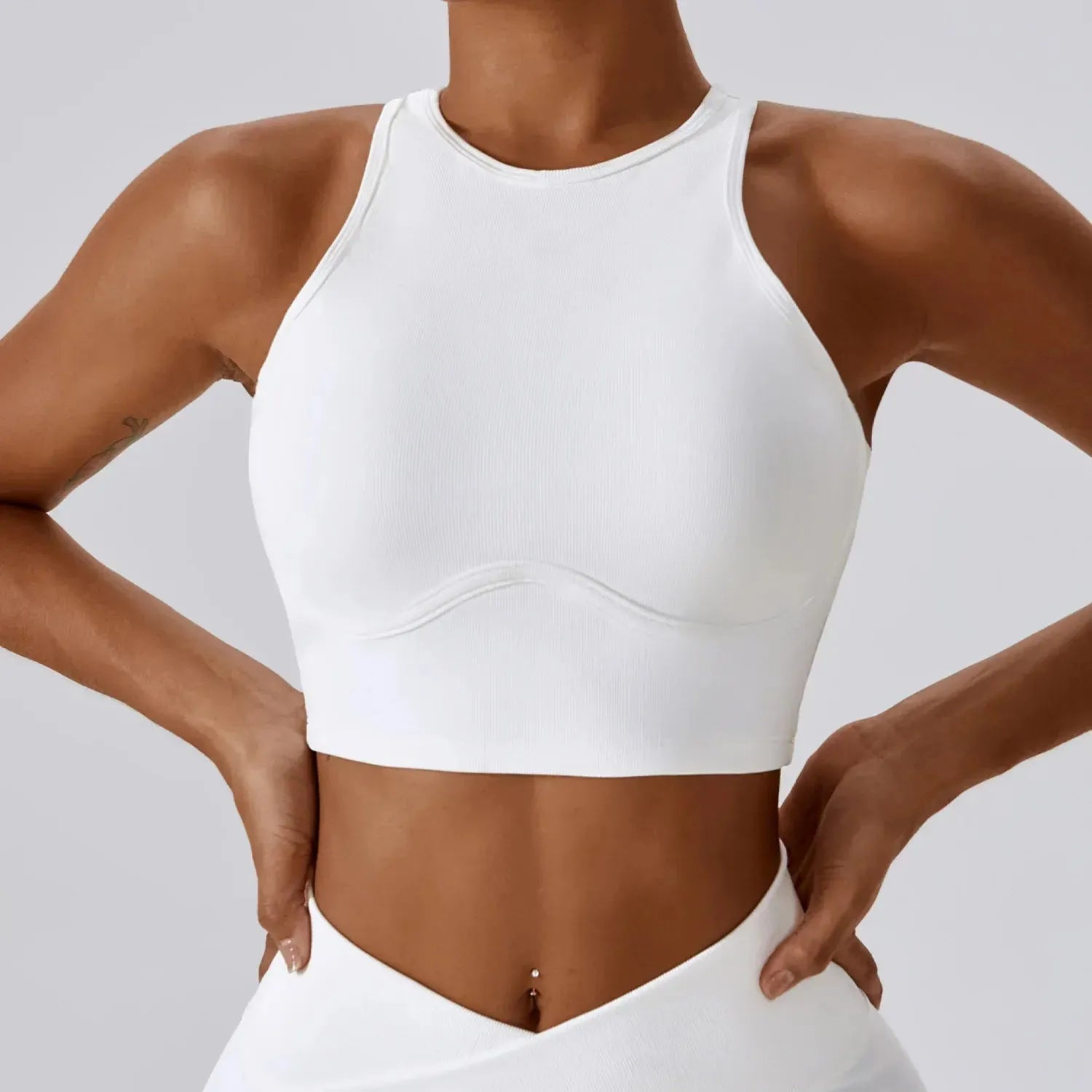 High-Intensity Sports Bras for Women - Seamless Workout Bra with Shockproof Support, Breathable & Moisture-Wicking for Running, Yoga, Gym - Perfect for High-Impact Workouts & Active Lifestyles