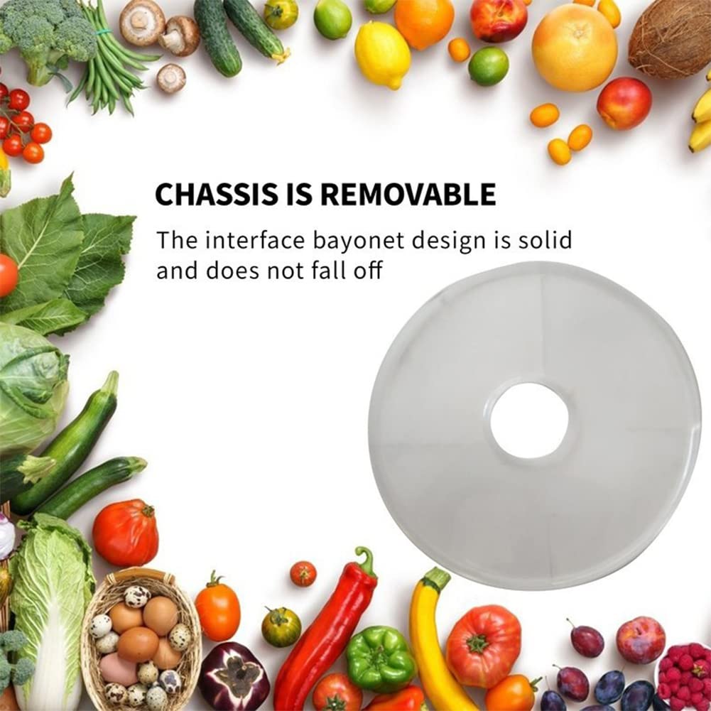 Non-Stick Round Silicone Dehydrator Sheets for Fruit Leather & Roll-Ups - Perfect for Food Dehydrators, Healthy Snacks, and DIY Fruit Roll-Ups at Home