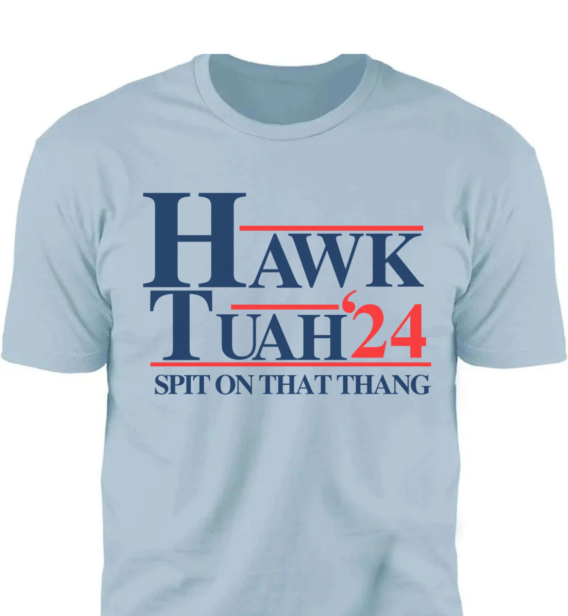 Hawk Tuah Spit on That Thang T-Shirt - Funny Trendy Graphic Tee for Men & Women - Perfect for Casual Wear, Parties, and Viral Meme Outfits