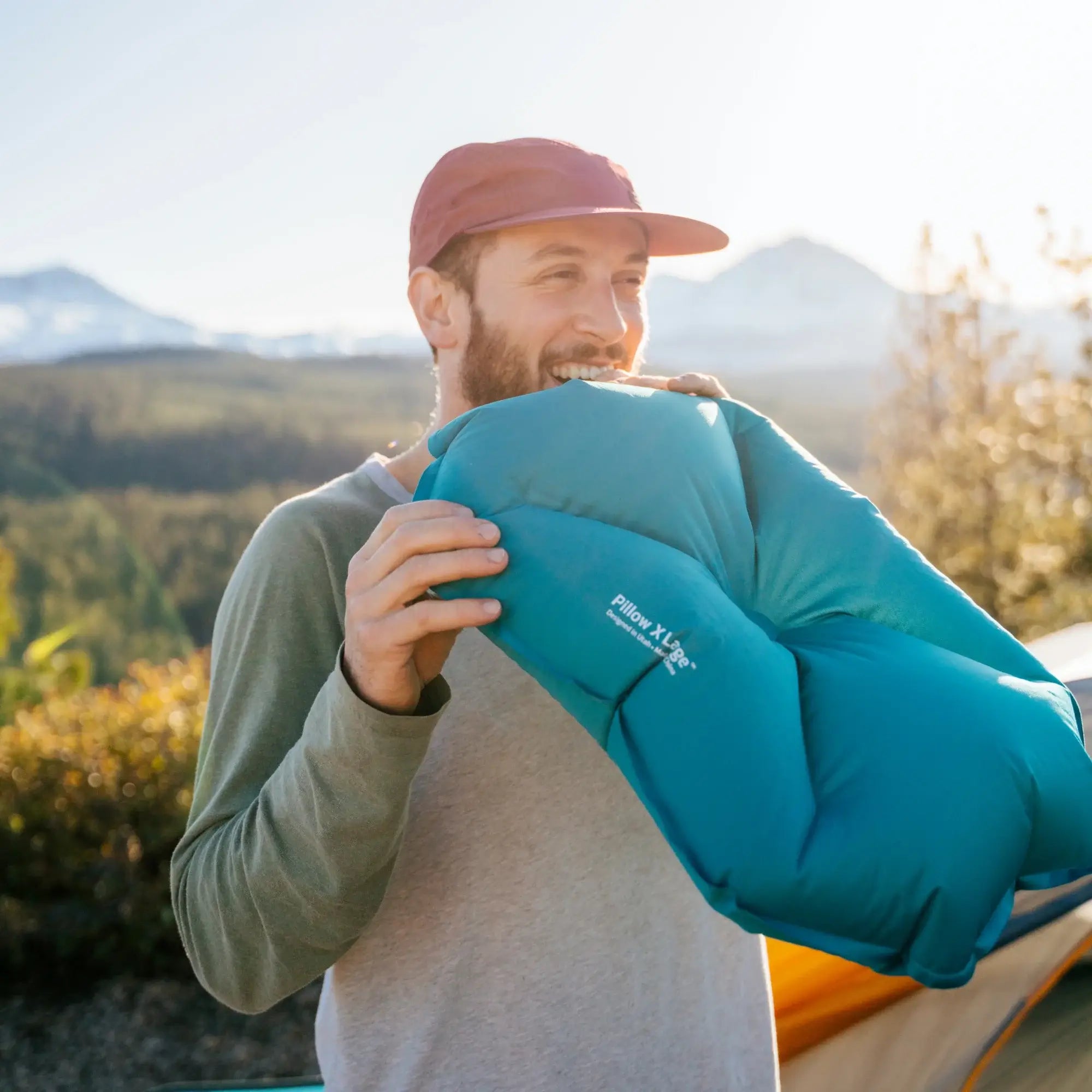 Premium X-Large Pillow for Ultimate Comfort - Perfect for Sleeping, Lounging & Travel - Soft & Supportive Memory Foam Pillow for Neck & Back Pain Relief
