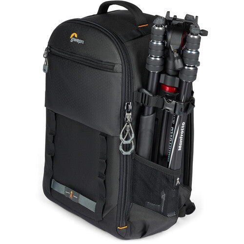 Lowepro Adventura BP 300 III Camera Backpack - Waterproof DSLR Bag for Photographers with Laptop Compartment (Black) - Perfect for Travel, Hiking & Outdoor Photography