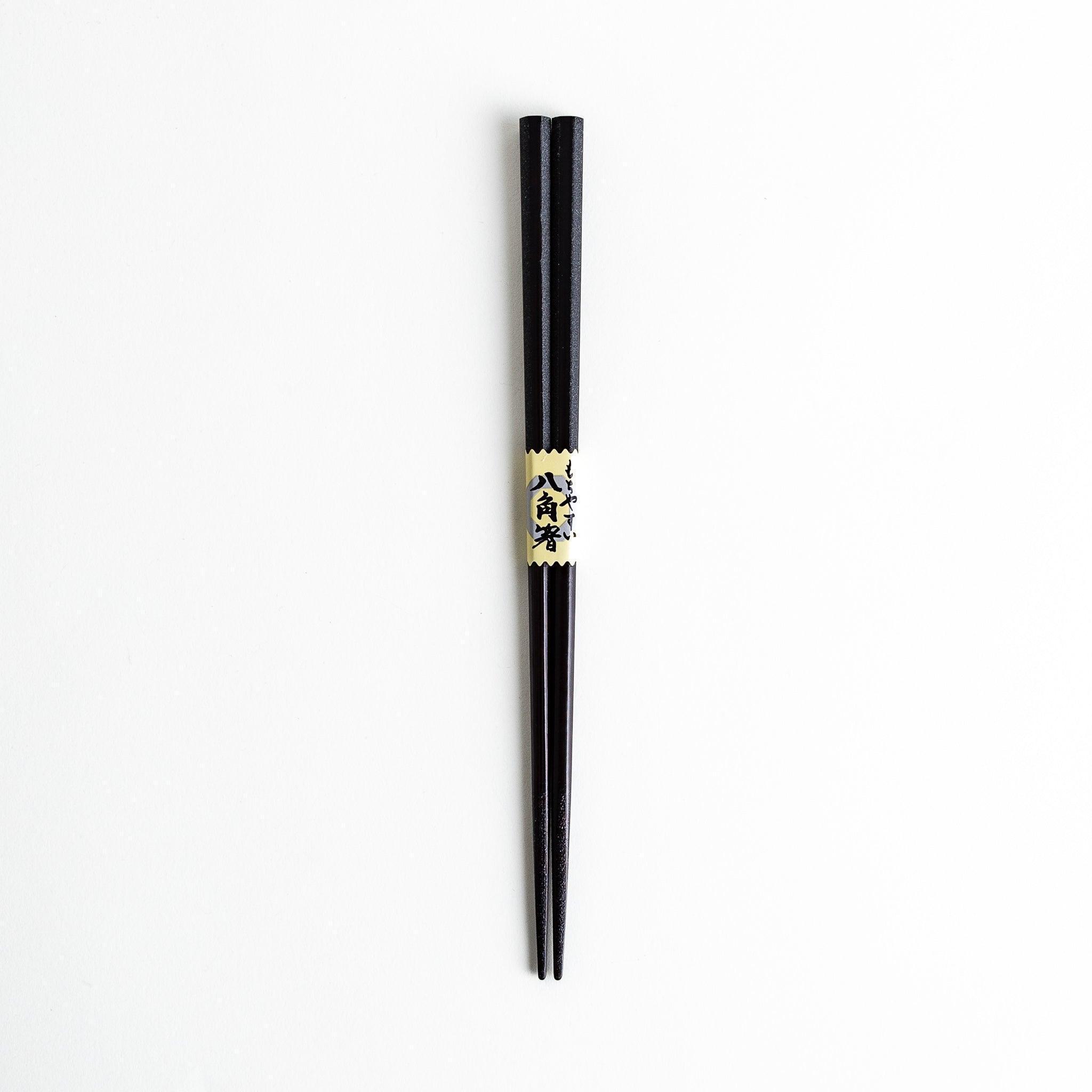 Premium Octagonal Stripe Chopsticks - Japanese Style Bamboo Cooking & Dining Utensils for Sushi, Ramen, Asian Cuisine & Home Kitchen Use