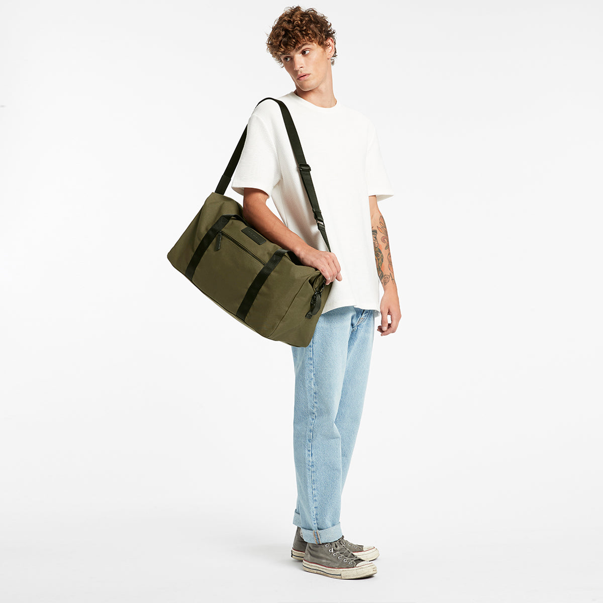 Everything I Wanted Bag - Khaki Canvas Tote for Women | Stylish & Durable Everyday Carry | Perfect for Work, Travel & Shopping