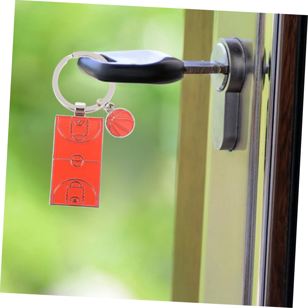 VALICLUD 24 Pcs Sports Keychain Set - Football & Basketball Key Rings for Fans - Durable Zinc Alloy Keychains - Perfect Gift for Sports Enthusiasts - Great for Game Days, Team Spirit & Everyday Carry