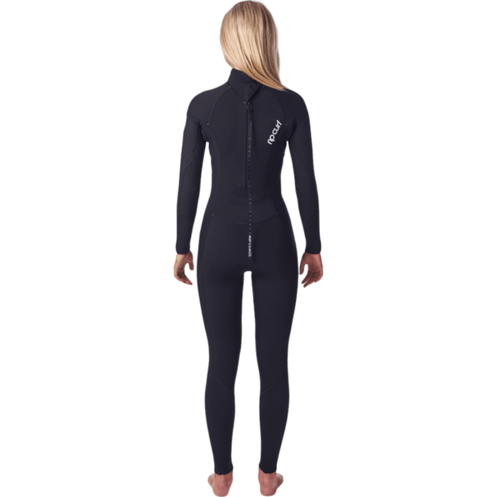 Rip Curl Women's Dawn Patrol 3/2 Back Zip Full Wetsuit for Surfing, Diving & Water Sports - Premium Neoprene Comfort & Warmth