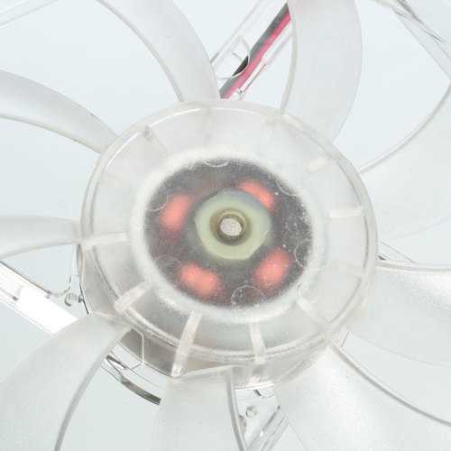 12V 4-Pin 120mm RGB Neon Blue LED PC Case Fan - High Performance Cooling for Gaming Computers & Workstations - Perfect for PC Builds, Case Mods & System Upgrades