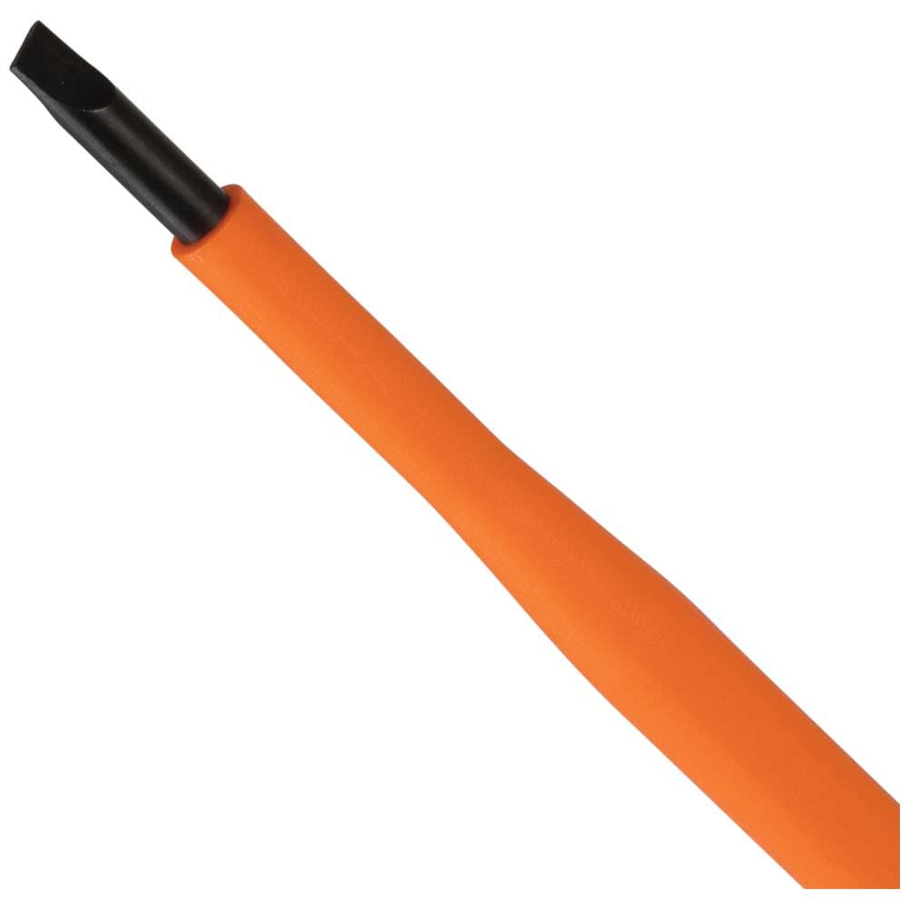Klein Tools 6816INS 1000V Insulated Screwdriver - 3/16-Inch Cabinet Tip with 6-Inch Shank, Tip-Ident & Cushion-Grip Handle - Ideal for Electrical Work, DIY Projects & Professional Use