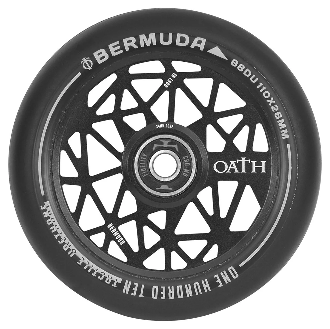Oath Bermuda 110mm Skateboard Wheels - High Performance for Street and Park Skating