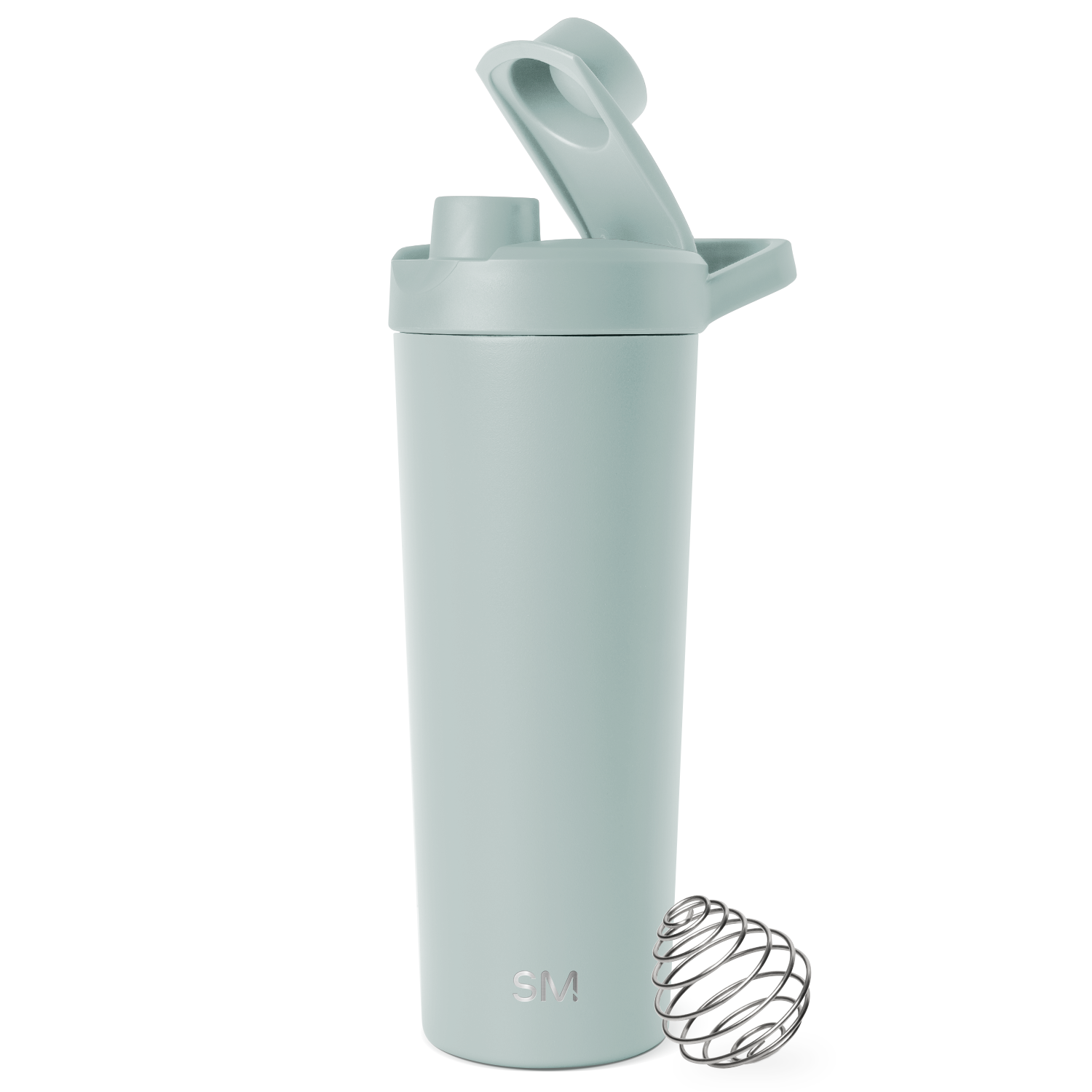 Premium Protein Shaker Bottle for Gym & Workouts - 20oz Leak-Proof Mixing Cup with Stainless Steel Blender Ball - Ideal for Protein Powder, Pre-Workout & Smoothies - Perfect for Fitness, Bodybuilding & Post-Workout Recovery