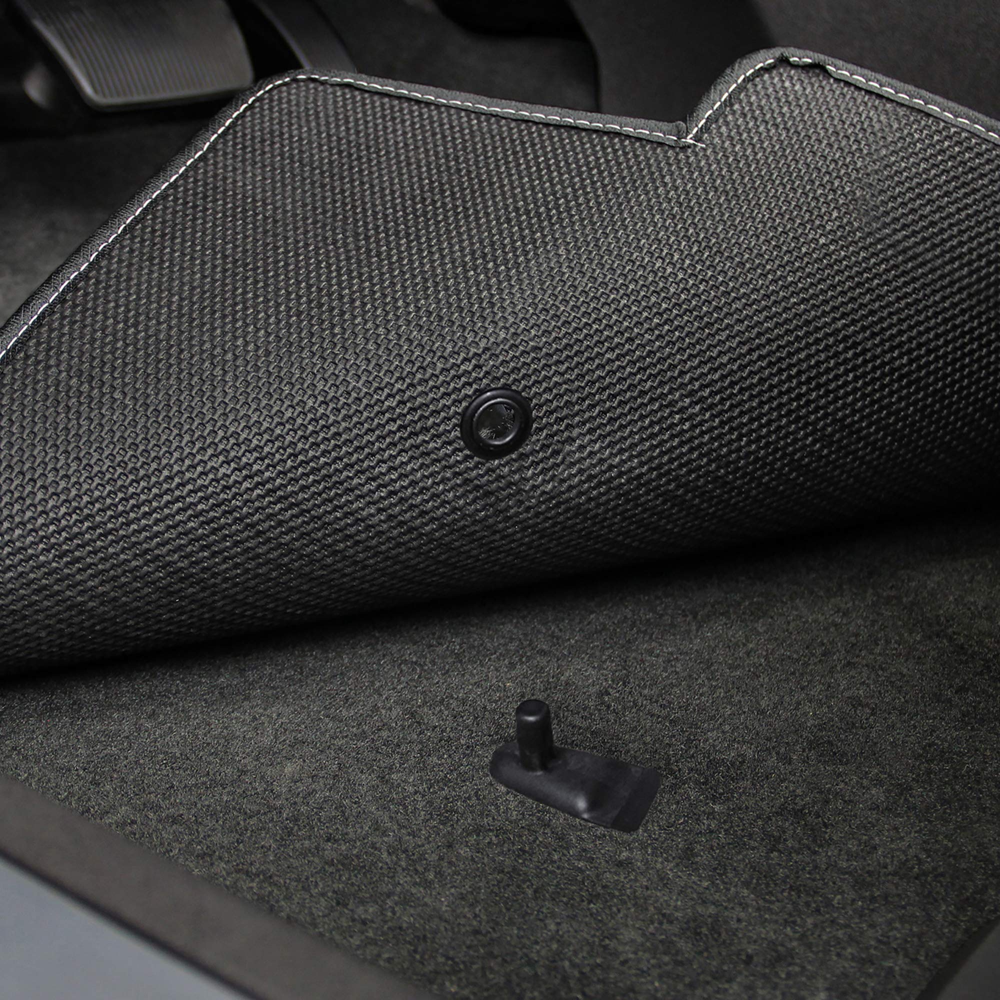 Premium Custom-Fit Carpeted Floor Mats for 2005-2006 Pontiac GTO - Black with Red GTO Logo (2-Piece Front Set) | Luxury Car Floor Liners for Enhanced Comfort & Style | Perfect for Daily Driving, Road Trips & Car Shows