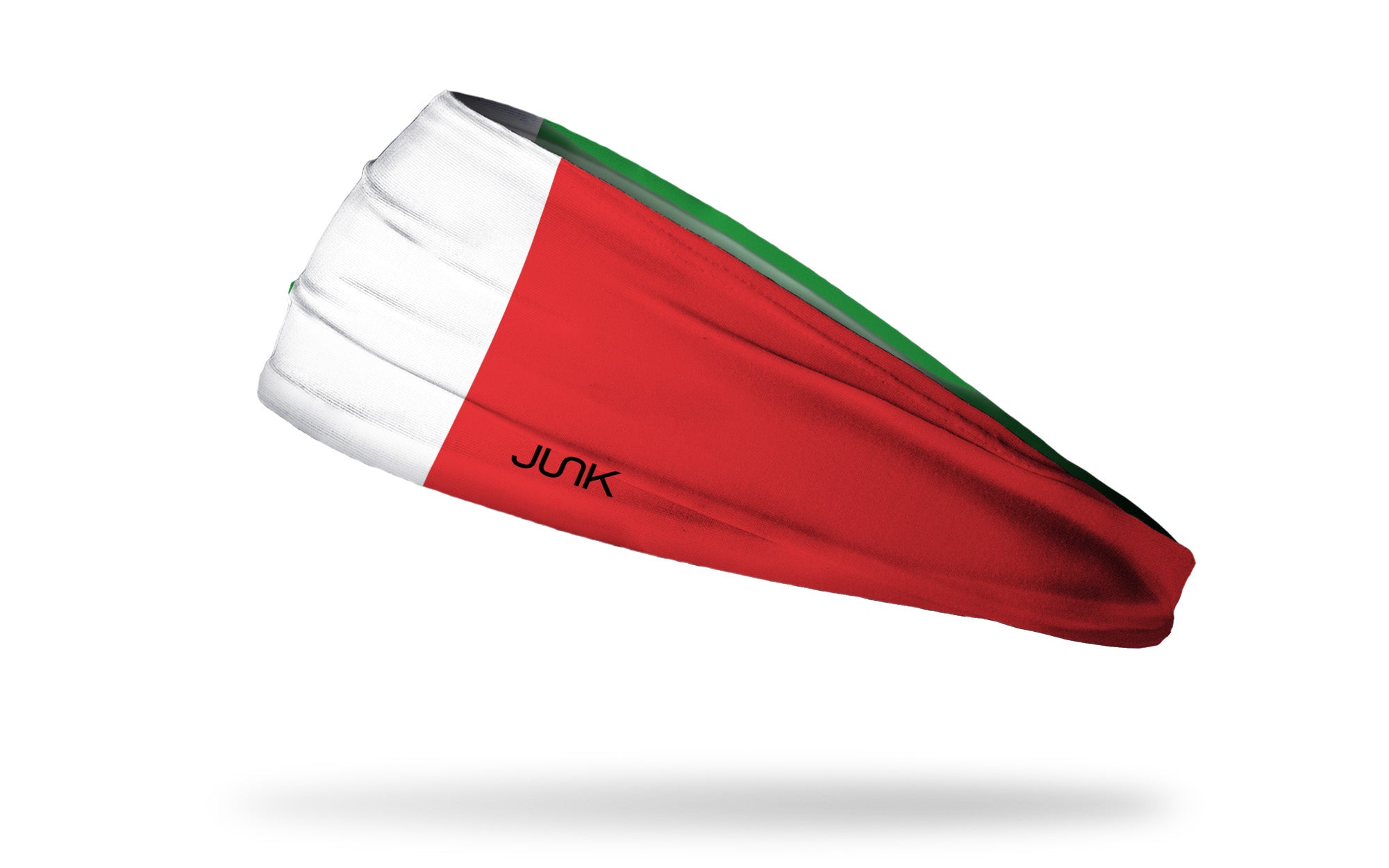 Italy Flag Big Bang Lite Headband - Comfortable & Stylish Hair Accessory for Sports, Concerts, and Patriotic Events - Perfect for Fans, Runners, and Party Goers