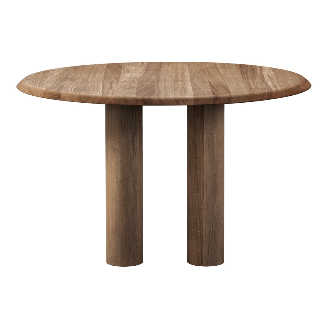 Modern Islets Dining Table - Solid Wood Kitchen Table for 6 - Perfect for Family Gatherings & Dinner Parties