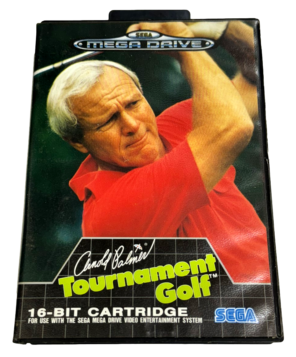 Arnold Palmer Tournament Golf for Sega Mega Drive PAL - Preowned Retro Video Game - No Manual Included - Perfect for Classic Gaming Enthusiasts & Collectors