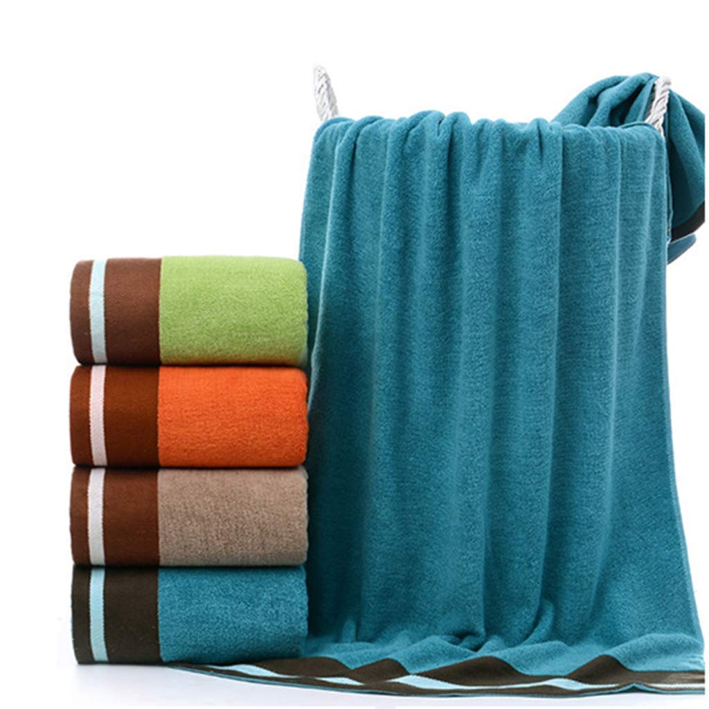 Premium 3-Piece Bath Towel Set - Ultra Soft & Absorbent Combed Cotton Bath, Hand & Shower Towels | Luxury Bathroom Essentials for Spa, Hotel & Home Use (Green)