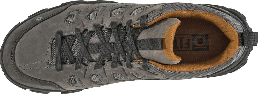 Oboz Sawtooth X Low Men's Hiking Shoes - Lightweight Waterproof Trail Running Shoes for Outdoor Adventures, Camping & Backpacking