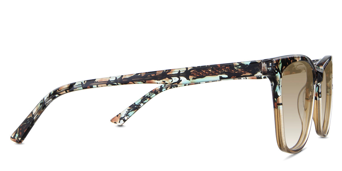 Stylish Paisley Print Women's Prescription Sunglasses – UV Protection & Fashion Eyewear for Driving, Outdoor Activities & Everyday Wear