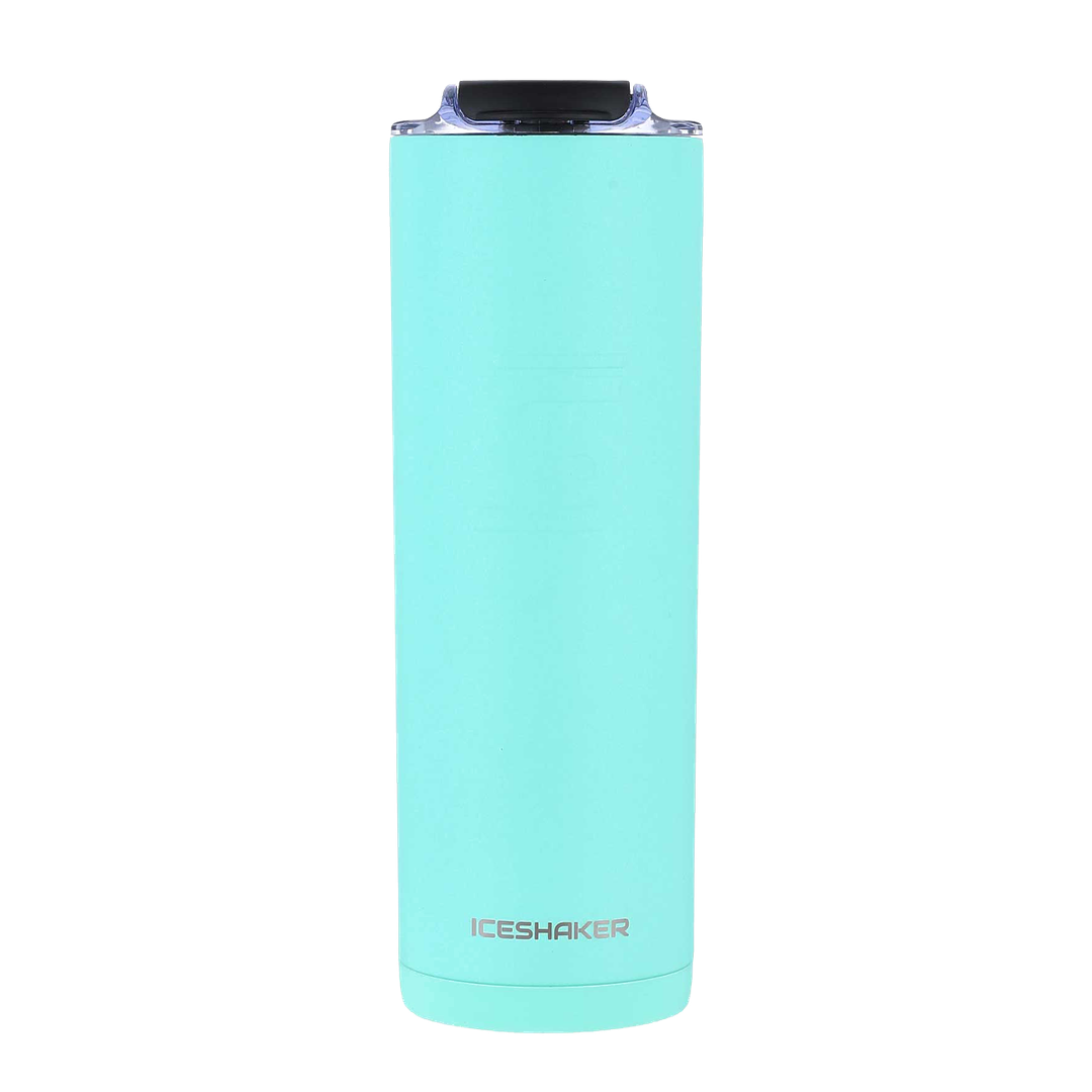 Custom 20oz Skinny Tumbler with Lid and Straw - Mint Green Insulated Stainless Steel Cup for Iced Coffee, Smoothies & Cold Drinks - Perfect for Office, Gym & Outdoor Activities