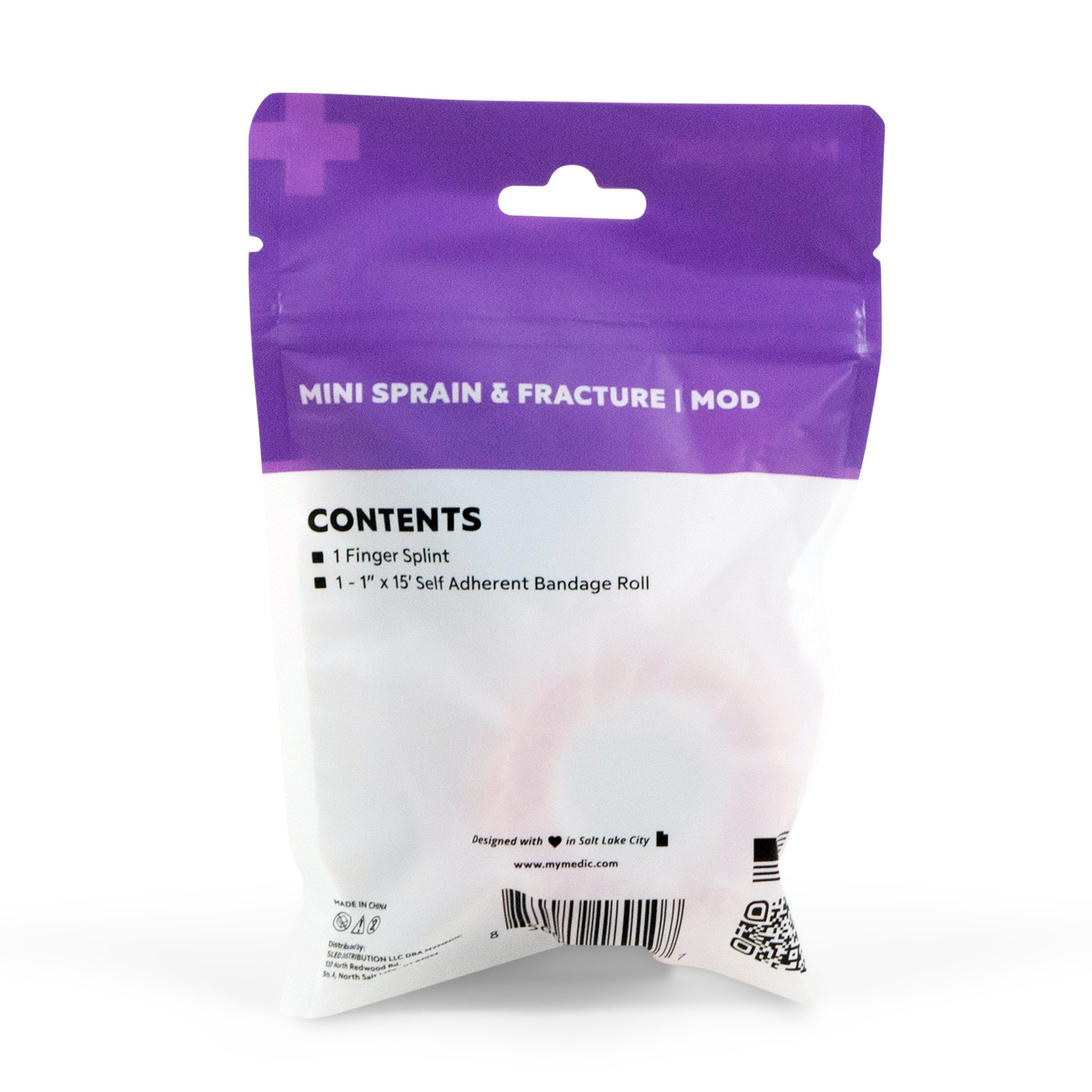Mini Sprain and Fracture Support Brace - Adjustable Wrist & Ankle Stabilizer for Injury Recovery - Perfect for Sports, Work & Daily Activities