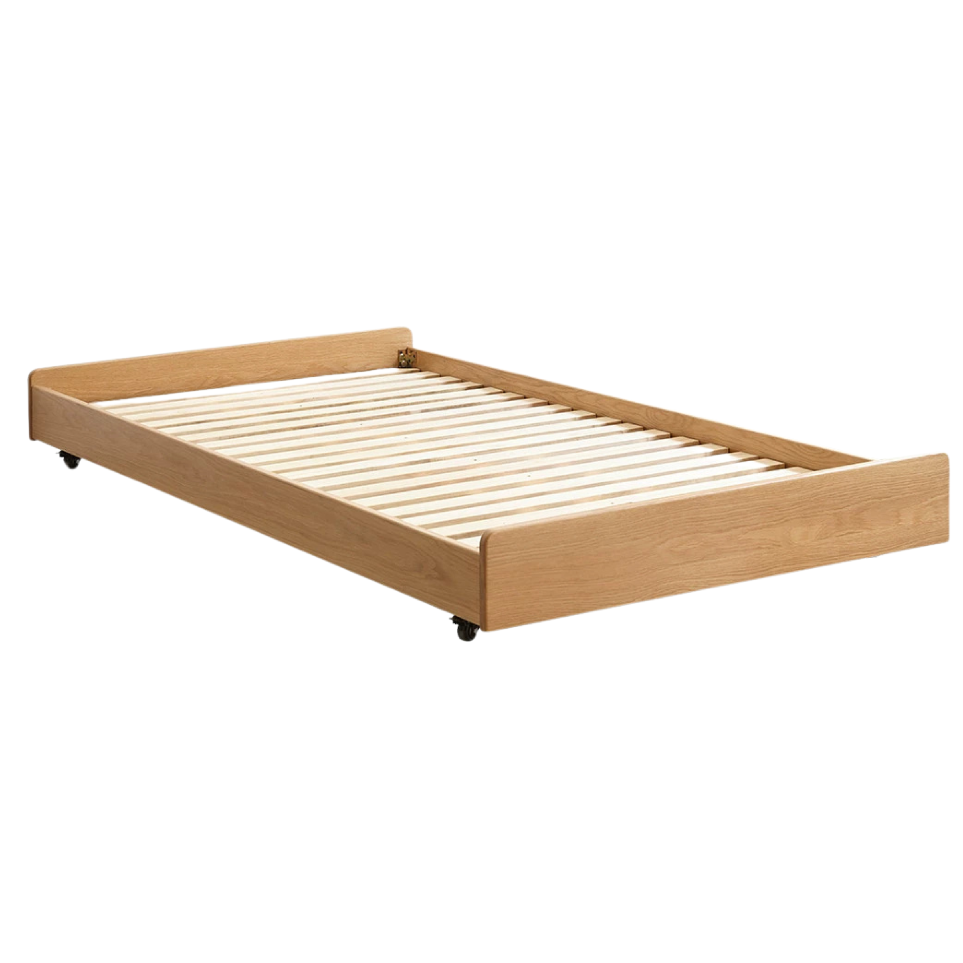 Natural wood color Oak mopping bed