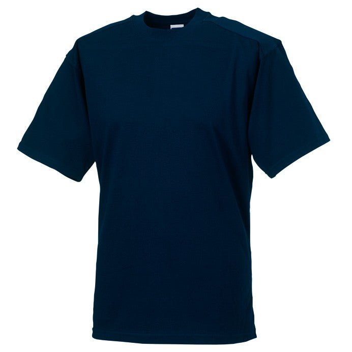 J010M Russell Heavy Duty T-Shirt for Men - Durable Workwear & Casual Comfort - Perfect for Construction, Outdoor Activities & Everyday Wear