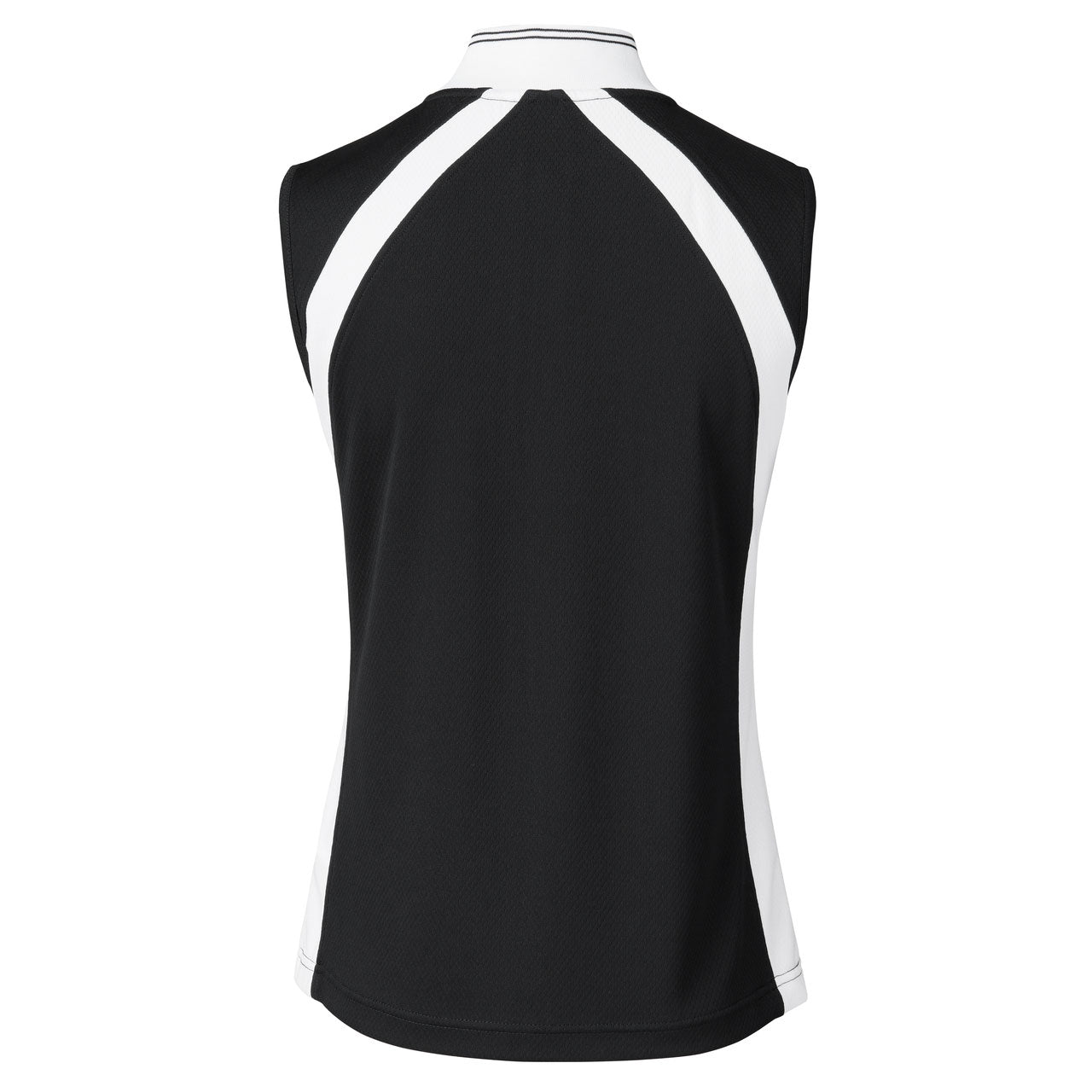 Women's Sleeveless Golf Polo Shirt - Breathable Moisture-Wicking Athletic Top for Golf, Tennis & Outdoor Sports - Carole Navy Blue Performance Wear