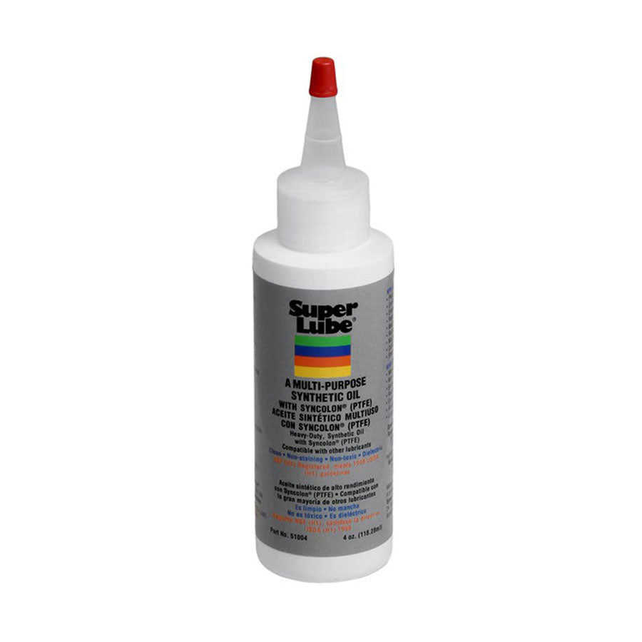 Alfa LO 2 Super Lube Food Grade Machine Oil - 4 oz Bottle | NSF H1 Certified Lubricant for Kitchen Equipment, Food Processing Machinery & Commercial Appliances | Safe for Food Contact Areas
