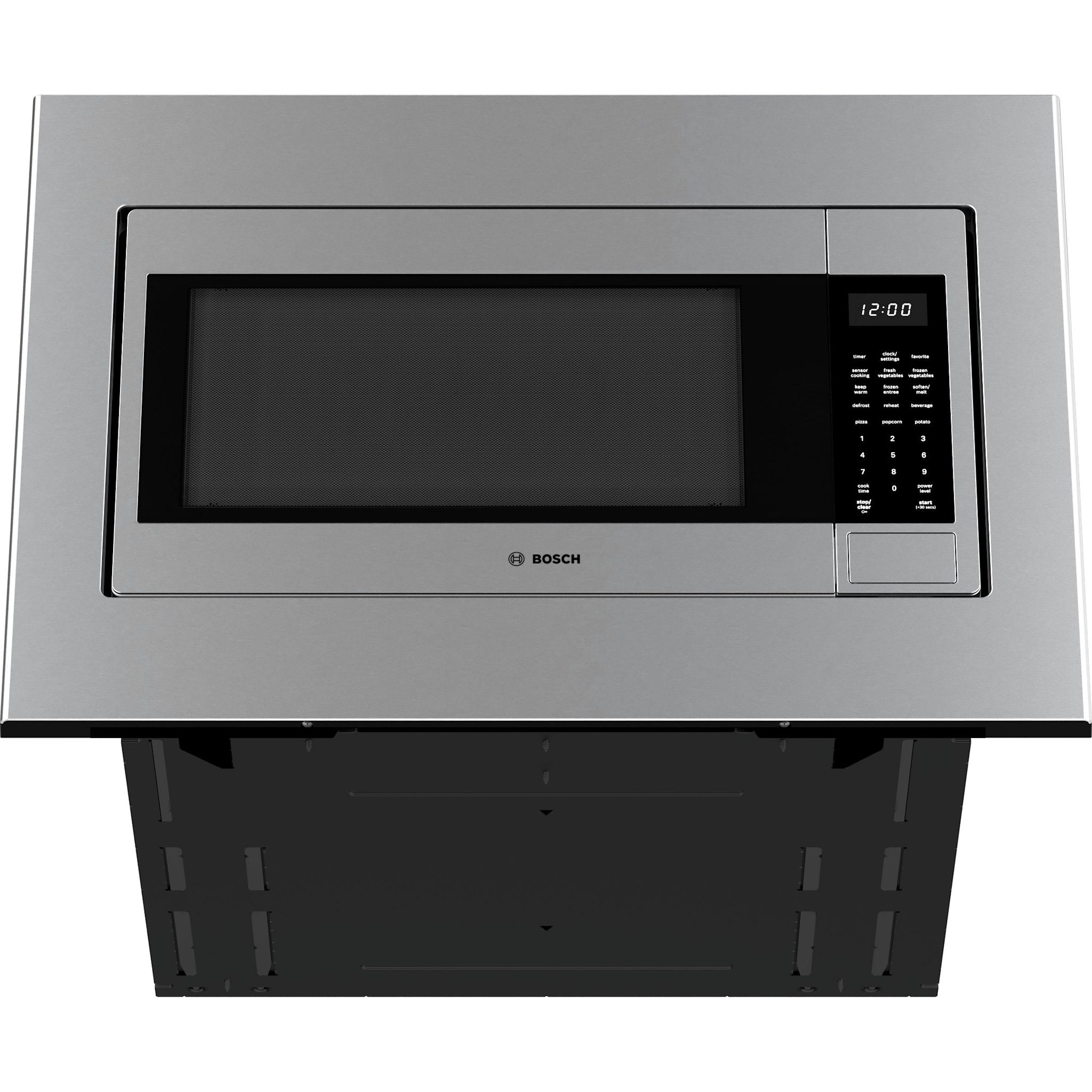 Bosch HMB30155UC Stainless Steel Built-In Microwave Oven - Perfect for Modern Kitchens & Small Spaces