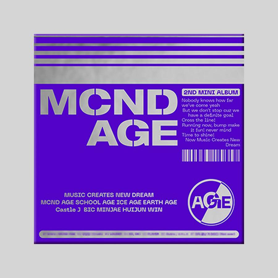 MCND 2nd Mini Album 'MCND AGE' - K-Pop Music CD - Perfect for K-Pop Fans, Collectors & Gift Giving