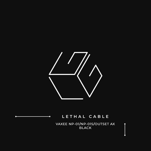 Vaxee Lethal Cable with Rubber Adapter - High-Performance Gaming Cable for Esports & Competitive Play | Perfect for PC, PS5, Xbox Series X Gaming Setups