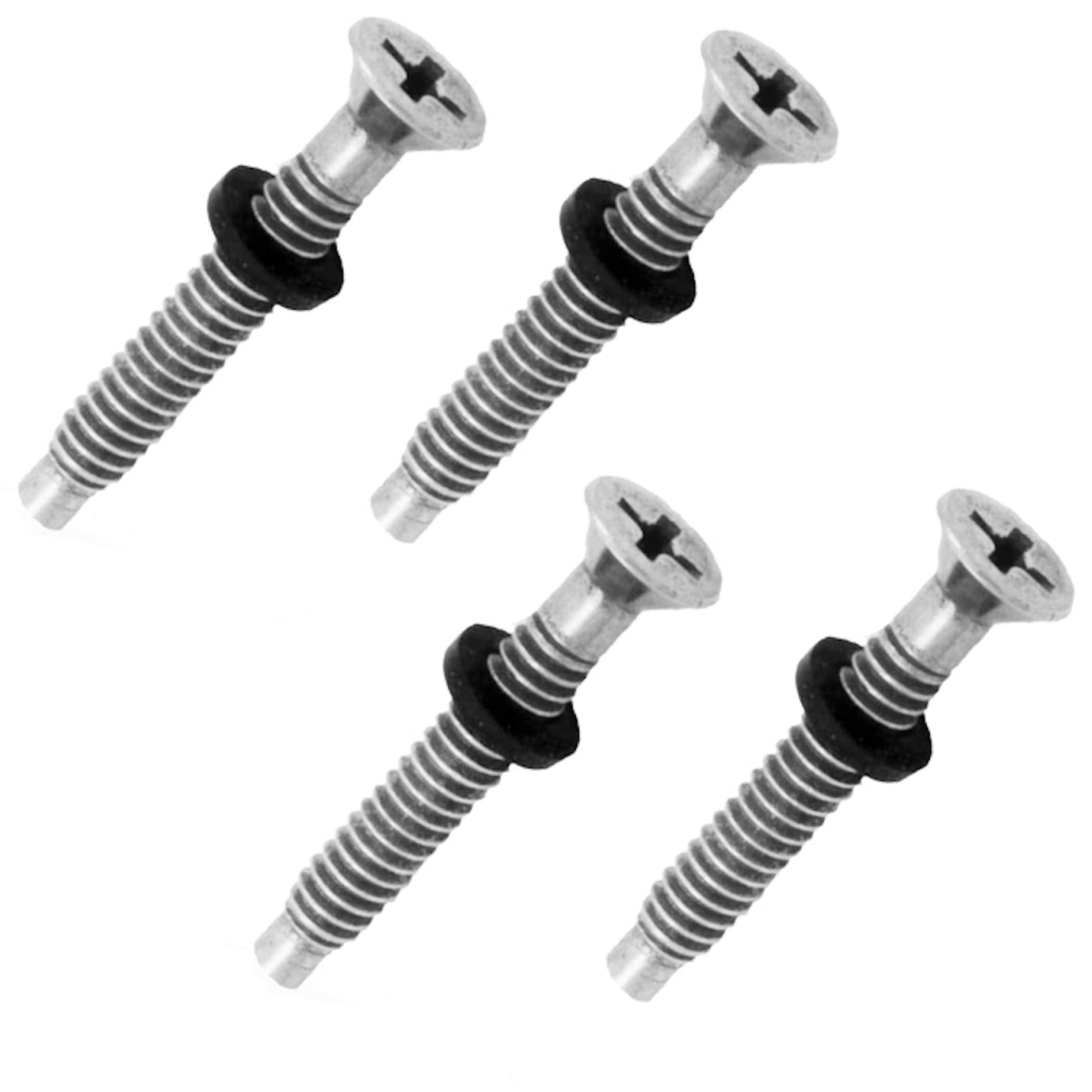AR-PRO 79104800 Stainless Steel Pool Light Gasket Screws with Washers - Compatible with Pentair IntelliBrite, Amerlite & SAM Amerlite Pool and Spa Lights - Perfect for Underwater Lighting Repairs and Maintenance