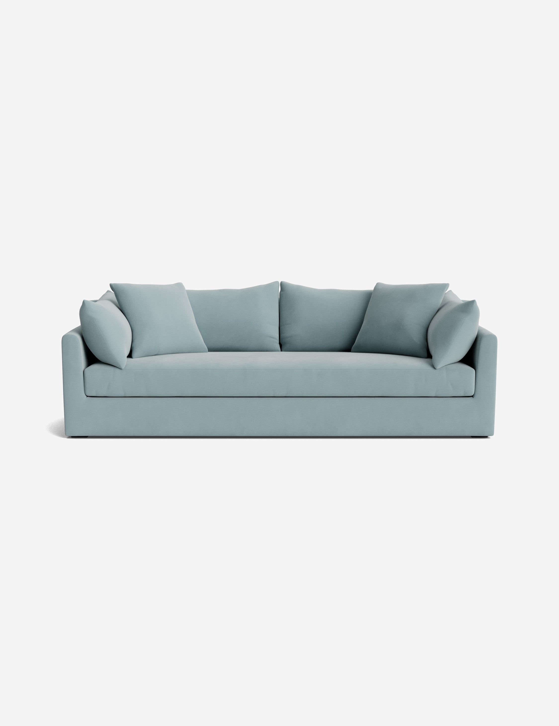 Sky Blue Classic Velvet