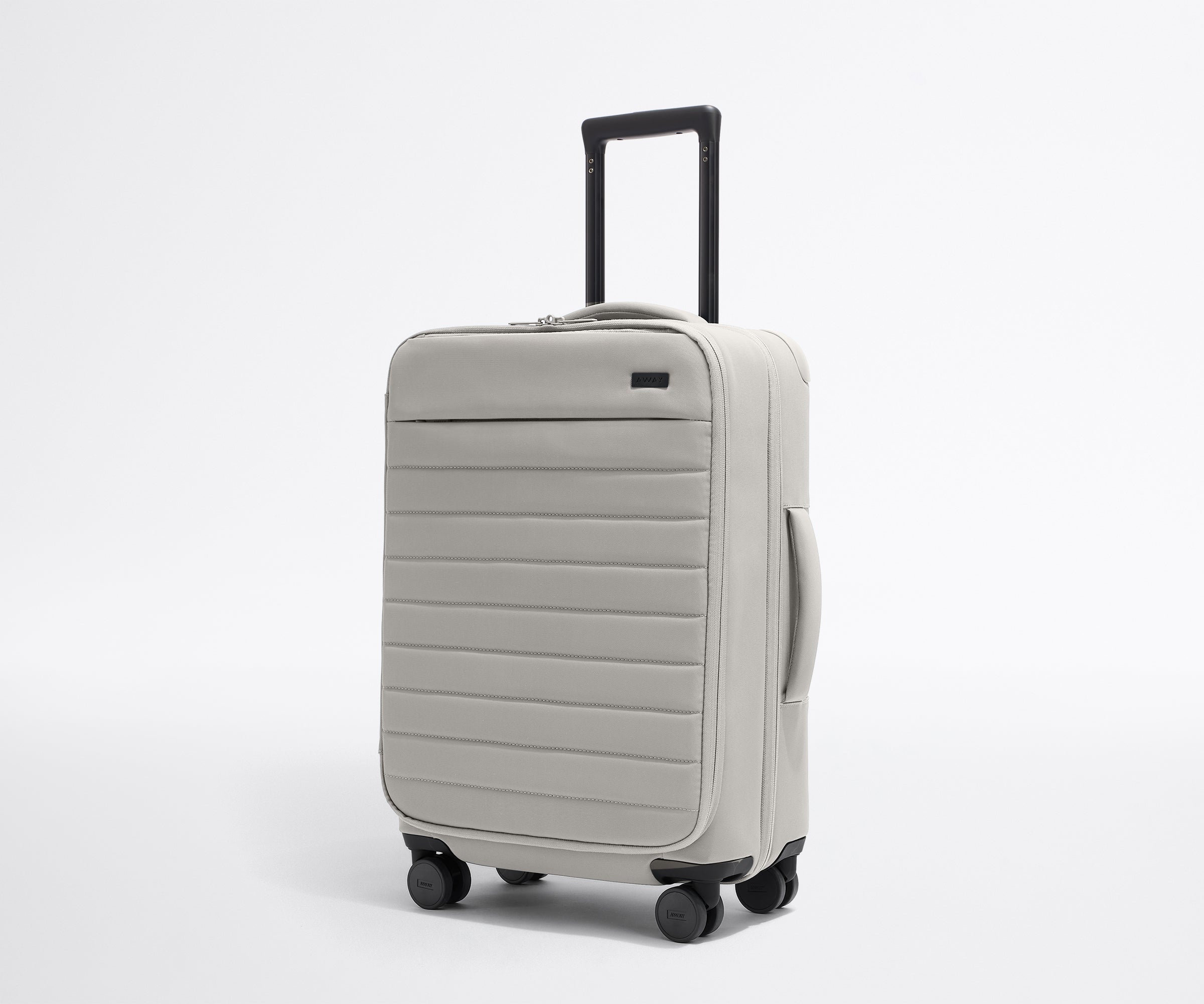 Softside Bigger Carry On Luggage - Lightweight Expandable Spinner Suitcase for Travel, Business Trips & Weekend Getaways
